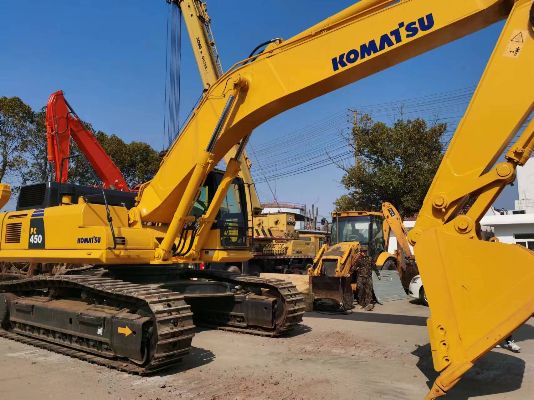 Used Komatsu PC450 PC220 PC240 PC300 PC350 PC400 PC400 450 Digger Crawler Excavator