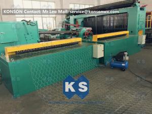 China 5kw Automatic Wrapped Edge Gabion Machine Edge Wrapping Machine 4 Meter wholesale