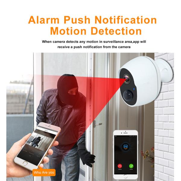 Ultra Low Power Camera With Body Sensor Two Way Audio Mini Indoor Outdoor Wireless Camera