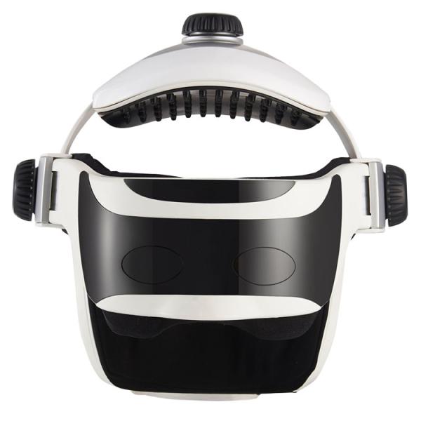 Quality Adjustable Modes And Intensities Brain Massager Helmet Black ROHS for sale