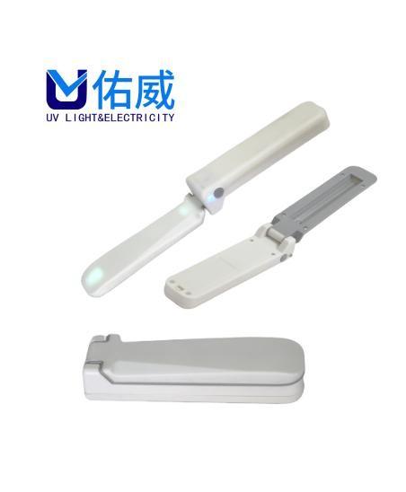 Quality UV Light Disinfection Foldable Handheld Sanitizer UV Lamp Sterilizer stick for sale
