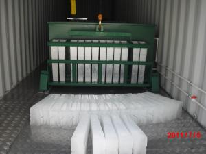 China Brine Refrigeration Containerized Brine Block Ice Machine 10 Ton wholesale