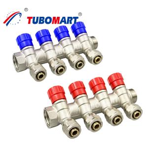 Brass Pex Water Manifold System 2 - 12 Outlets Pex Pipe Manifold