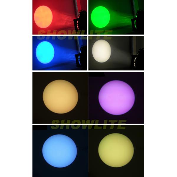 RGBW 4IN1 Mixing Color Led Profile Stage Light 0~100% Linear Dimmer