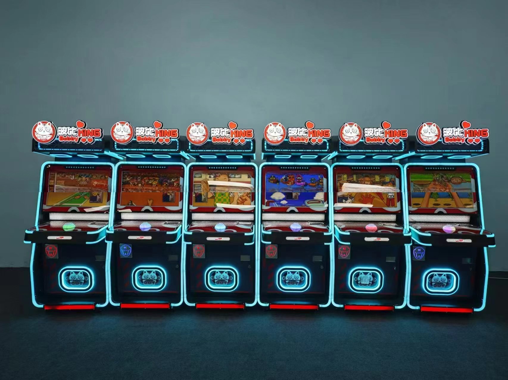 High End King Bobby Ticket Redemption Game Machine With CE Certificate