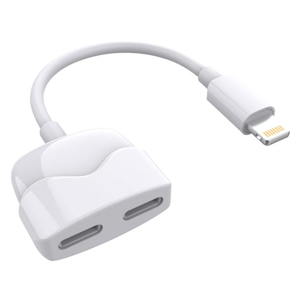 Quality Lightning Apple Iphone 7 Plus Headphone Adapter For Earphone Audio Charge for sale