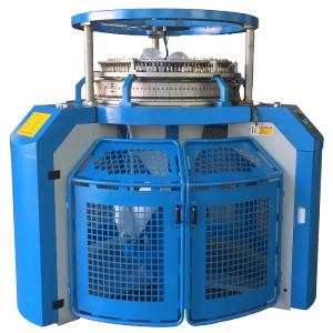 French Terry Fbric Single Jersey Fleece Circular Knitting Machine PLC 5.5KW-11.5KW