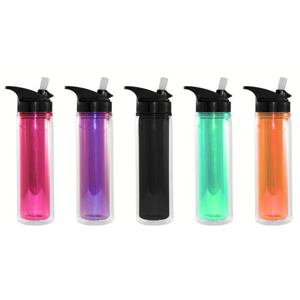 double wall frosty mug with gel inside