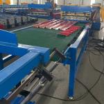 Customized Double Layer PLC Control Metal Sheet Roll Forming Machine For Large