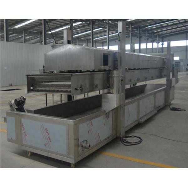 Fully Automatic Fryer Machine Namkeen Making Gas Peanut Batch Frying