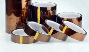 China 25um High Temperature Insulation Polyimide Film Adhesive Tape Polyimide Silicone Tape wholesale
