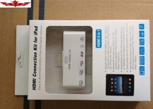 6 in 1 hdmi adapter connection kit AV USB Cable Camera Connection Kit For IPAD1 2 3 IPHONE