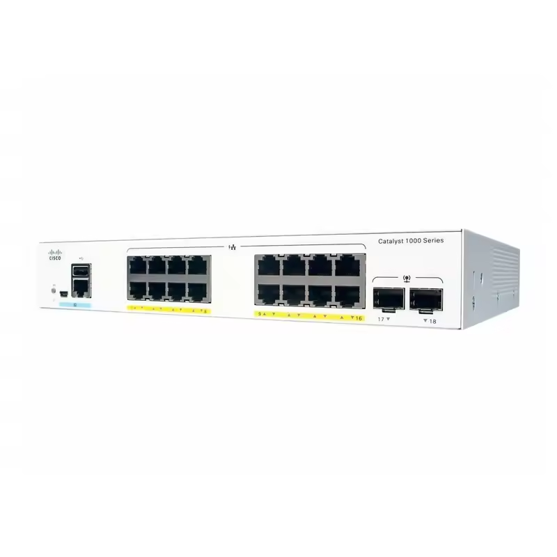 Private Mold C1000-16P-2G-L Gigabit Switch with QoS Function Original 16 Port Network