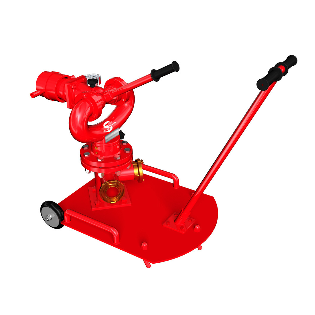 Factory Supplies Moveable Fire Water Monitor Fire Water Cannon