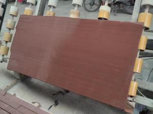 China Unique Honed Polished Wood Patterns Sandstone Stone Cladding Cut To Size wholesale