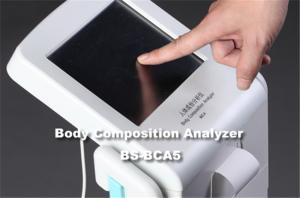 Touch Screen Body Composition Analyzer For Body Fat / Nutrition Analysis With Printer