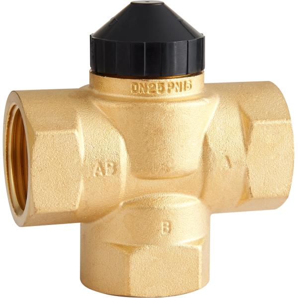 7103 DN25 1 inch Equal Tee model Switching Valve workable with Thermoelectric Actuators for HVAC central control systems