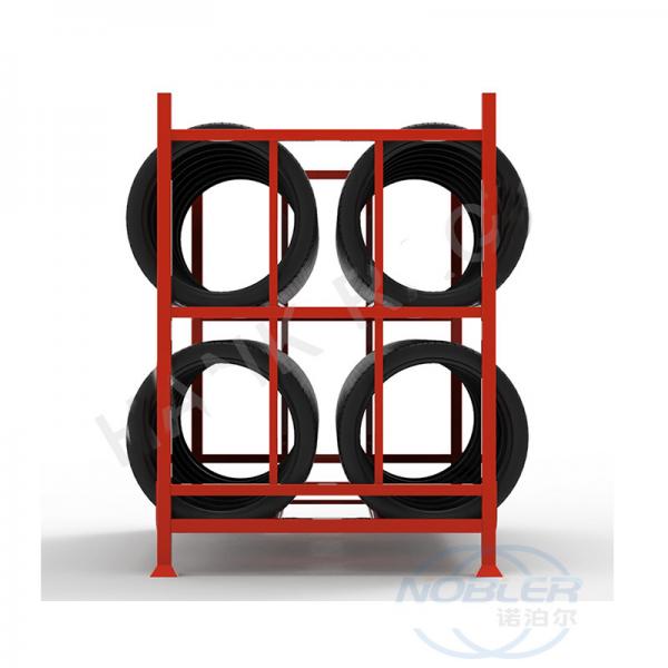 Quality Oem China Commercial Heavy Duty Truck Tire Storage Rack Tyre Racking Foldable for sale