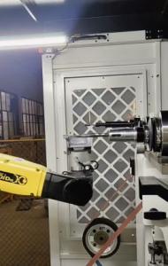 China Industrial Automated Robot Deburring Machine 150 Pieces/Hour High Speed on sale