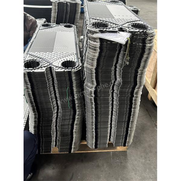 Clean Heat Exchanger Plate Chevron Plate Pattern SGS