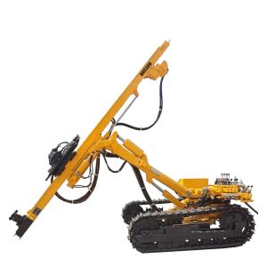 China Top Hammer Rock Drilling Rig With Highly Efficient Pneumatic Motor Driven wholesale