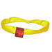 Red Striped Heavy Lifting Slings , Construction Lifting Straps For Pulling