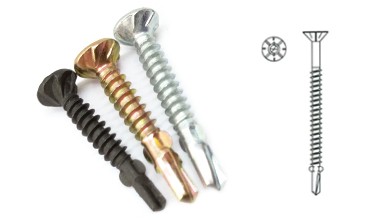 SS304 M10 Galvanized Self Drilling Tapping Heavy Hex Head Fasteners