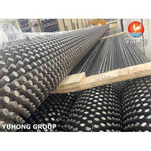 Quality ASTM A213 T9 Alloy Steel Studded Fin Tubes for sale