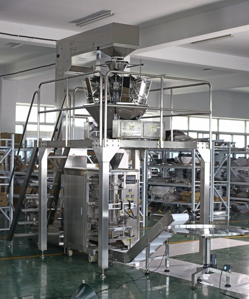 Multihead Weigher SS304 Food Container Packing Machine