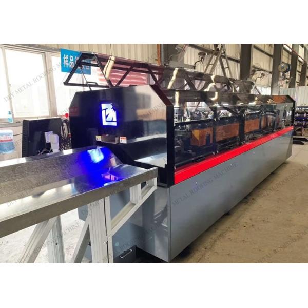 Plc C Purlin Roll Forming Machine Automatic Hydraulic Cutting 15kw