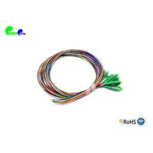 China IEC Grade B1 Level LC / APC Fiber optic Pigtail set OS2 G657A1 900um Loose buffer 2 Meters LSZH High Practicability wholesale