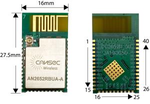 China TI CC2652 RF 2.4 Ghz Wireless Transceiver Module AN2652RBUA-A wholesale