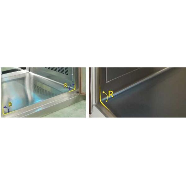 SUS304 SGLC Dynamic Pass Box Electronic Interlock Static With UV Sterilize Lamp