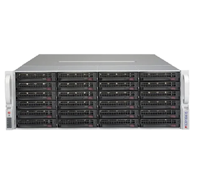 Stock Supermicro SSG-6049P-E1CR24H 4U Rack Server Black SuperStorage 6049P-E1CR24H