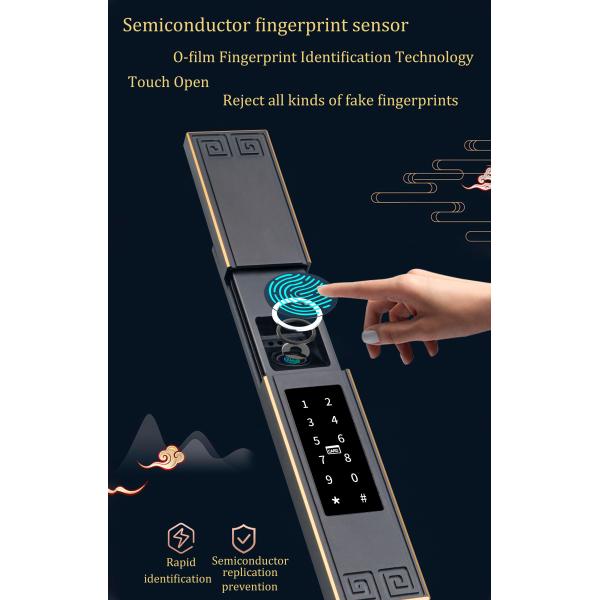 Luxury IP68 Waterproof Digital Lock TTlock APP Password Fingerprint Locks