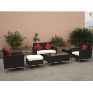 China 6pcs cheap garden wicker sofas wholesale