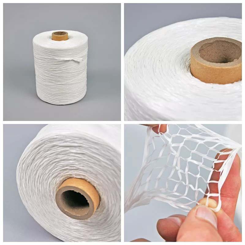 99.5% Eco Friendly Flame Retardant Polypropylene Split Yarn With Free Sample