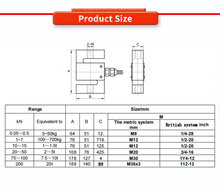 UNIVO UBWP301Y Tension and Compression Scale for Mechanical Arm Small Electronic Scale