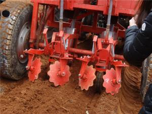 Ridging 120hp Cassava Planter Machine Chop L14cm Tractor Seed Sowing Machine