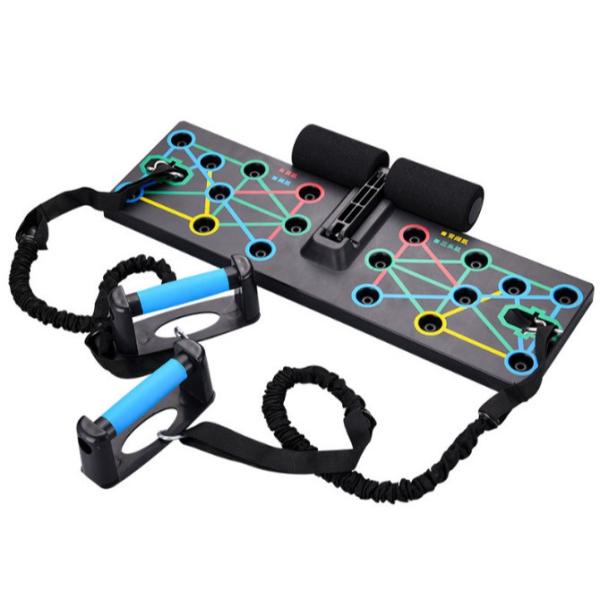 Quality Push Up Board 15 in 1 Home Workout Equipment Multi-Functional Pushup Stands System Fitness Floor Chest Muscle Exercise Professional Equipment Burn Fat Strength Training Arm Men & Women Weights for sale