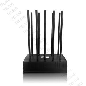 China 100 Watt 5G Phone Signal Jammer GSM LET High Power Long Distance 500sqm Range wholesale