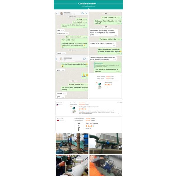 Portable Electromagnetic Flowmeter Water Sewage Liquid Flowmeter Price for Water