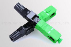 China FTTX SC / APC Fast Connector 50mm 60mm Length ROHS Certification on sale