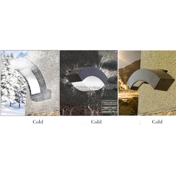 10W Aluminum Black Grey LED Sconces Wall Mounted IP65 For Outdoor Building