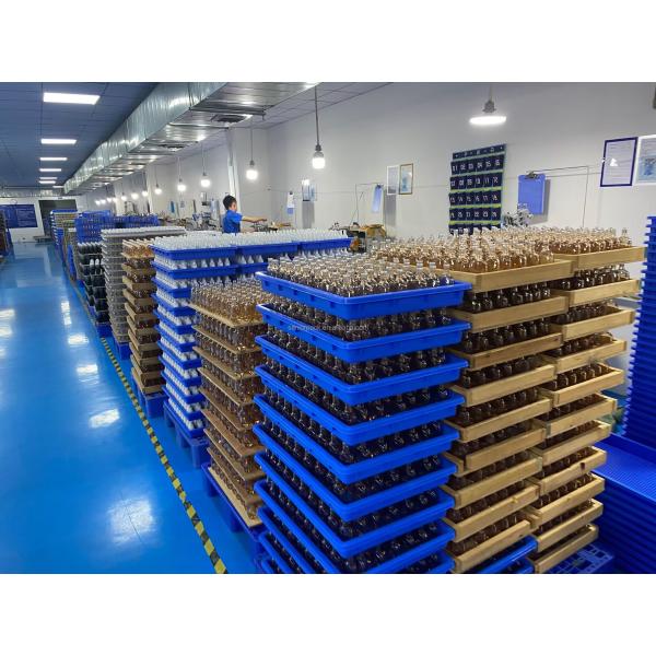 Luxury Glass Collar 5ml 10ml 15ml Hair Oil Essential Oil Perfume Oil Frosted Pink Dropper Bottle With Rose Gold Top