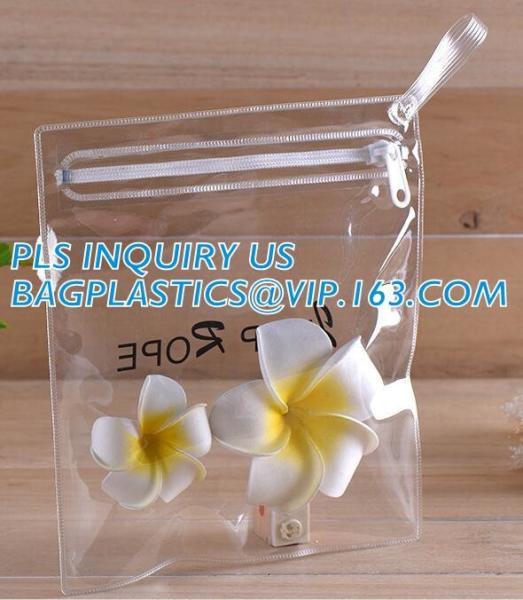 Quality Eco friendly plastic file folder custom document folder clear pvc document bags with zipper for documents and receipt for sale