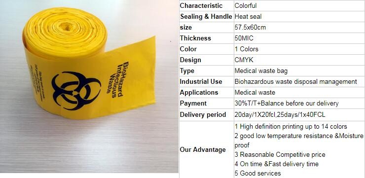 biohazard specimen Zip lockk bag with pocket, recycled custom printed ldpe 3 layers specimen bag Zip lockk bag, pac, pacrite