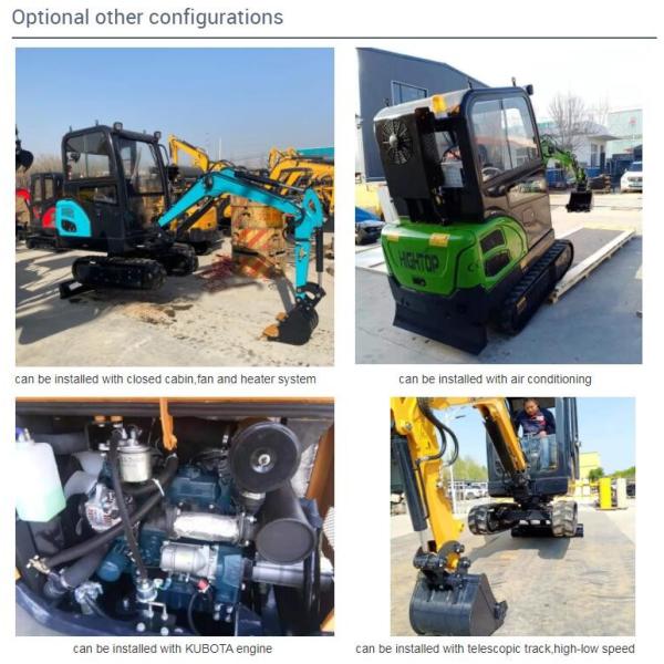 1.8 Ton Mini Digger Tailless Japan Engine Micro Mini Excavator
