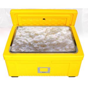 PE PU Insulated Food Transport Containers 60L Anti Cracking