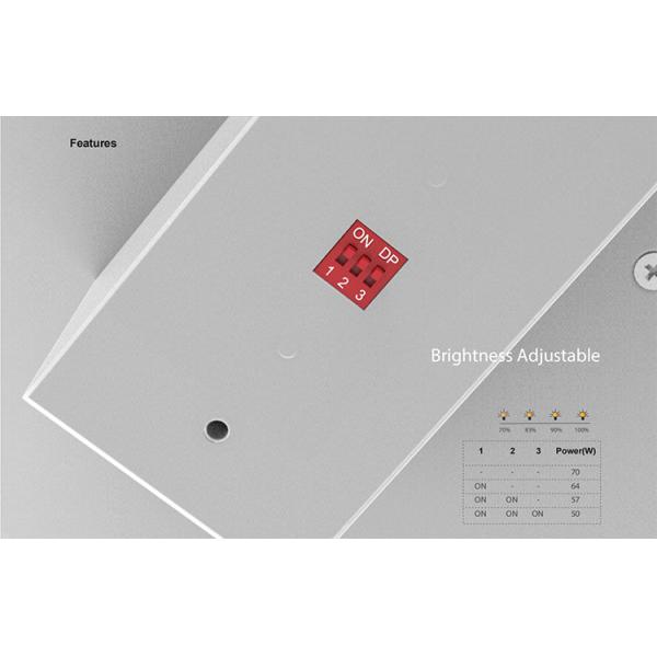 SMD2835 LED Linear Track Panel , supermarket L80B10 Track Mounted Lights